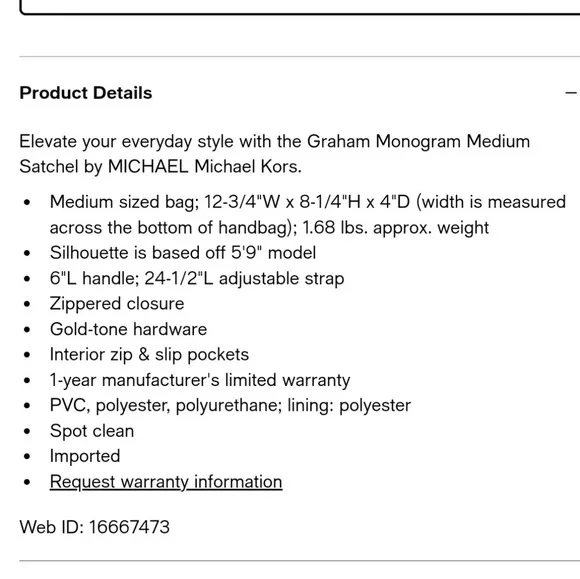 MICHAEL Michael Kors Graham Monogram Medium Satchel Bag - Picture 5 of 10